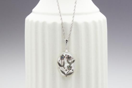 Forget me not（勿忘草）SV pendant - Classic Ko