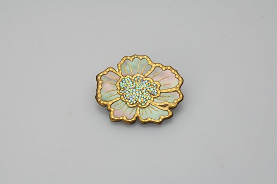 Peony brooch - Classic Ko