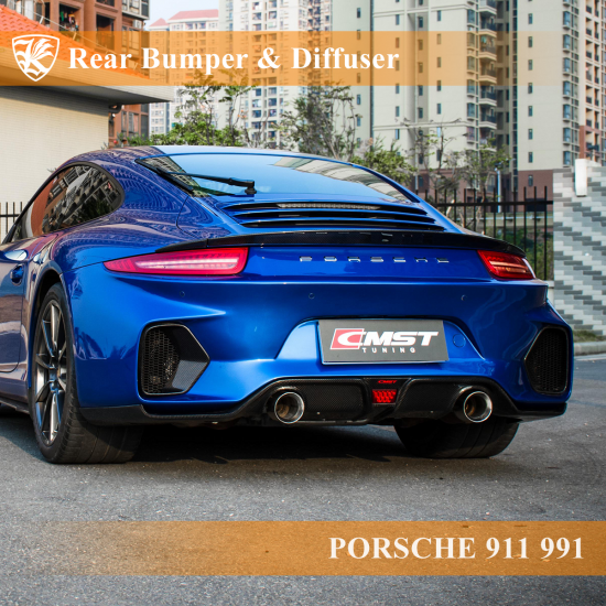 PORSCHE 911 991 前期 Kerberos K'sスタイル リアバンパー