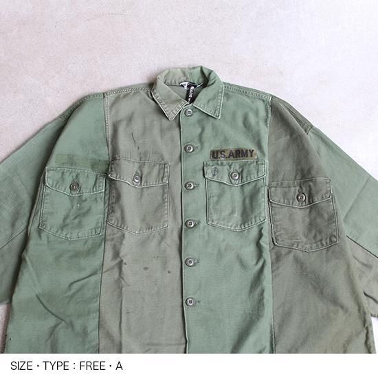 SUNNY SIDE UP 8FOR1 ARMY SHIRT 美品 シャツ - メルカリ