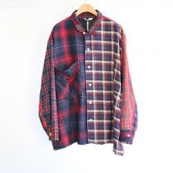 sunny side up [ˡɥå] ''REMAKE OPEN COLLAR NELSHIRT'' (MEN'S)<img class='new_mark_img2' src='https://img.shop-pro.jp/img/new/icons13.gif' style='border:none;display:inline;margin:0px;padding:0px;width:auto;' />