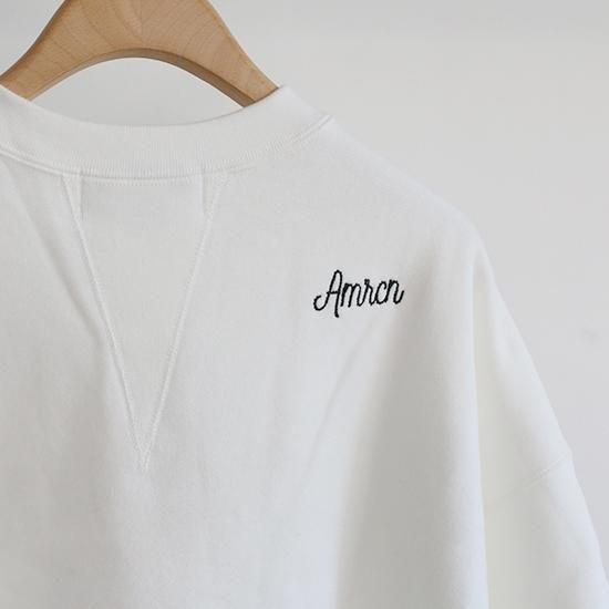 人気特価をすべて [アメリカーナ] AMERICANA ''カットオフ SHIRTS SWEAT WIDE トップス