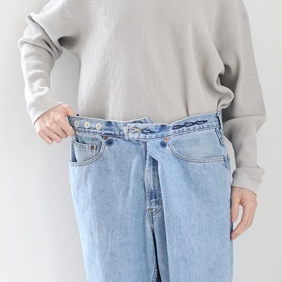 sunny side up [サニーサイドアップ] ''RE WRAP DENIM PANTS'' (MEN'S