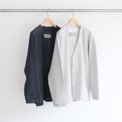 CURLY [꡼] ''3D WAFFLE CARDIGAN'' (MEN'S)  <img class='new_mark_img2' src='https://img.shop-pro.jp/img/new/icons13.gif' style='border:none;display:inline;margin:0px;padding:0px;width:auto;' />