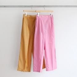 TISSU UNIVERSAL TISSU ブロードタックパンツ ピンク です♡ UNIVERSAL TISSU ブロードタックパンツ | itonowa Life ONLIN