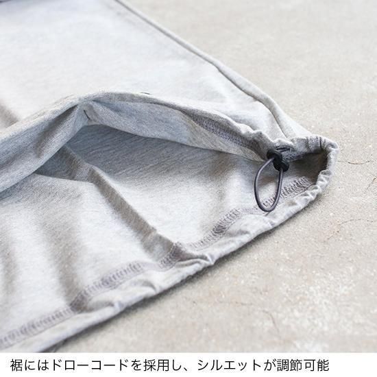 AMERICANA [アメリカーナ] ''裾ドローコード 5分袖 T'' (LADIES