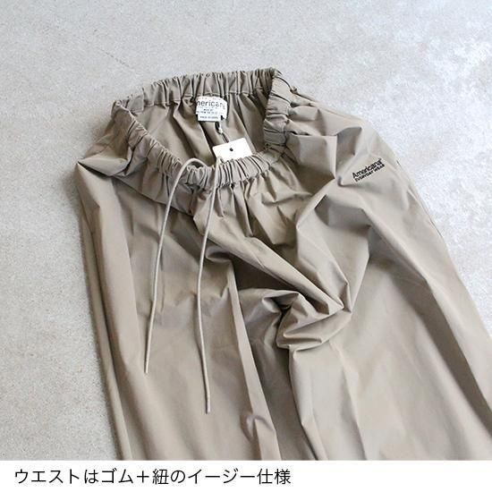 AMERICANA [アメリカーナ] ''4WAY ストレッチ ウエストギャザー