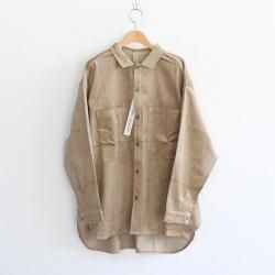 YARMO [䡼] ''Painter Shirts Corduroy Beige'' (MEN'S & LADIES')<img class='new_mark_img2' src='https://img.shop-pro.jp/img/new/icons13.gif' style='border:none;display:inline;margin:0px;padding:0px;width:auto;' />