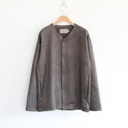 CURLY [꡼] ''KNIT SUEDE SNAP BUTTON CARDIE'' (MEN'S)  <img class='new_mark_img2' src='https://img.shop-pro.jp/img/new/icons13.gif' style='border:none;display:inline;margin:0px;padding:0px;width:auto;' />