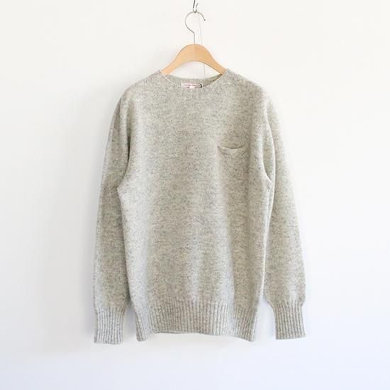 ネセサリーオアアンネセサリー　ニットセーター KNIT SAW CREW - bag'n'noun necessary or unnecessary バッグンナウン