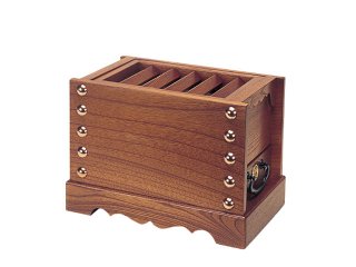 箱型賽銭箱　欅の商品画像