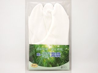 白足袋　夏用　爽竹の商品画像