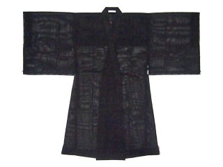 布袍　夏用　化繊 「京仕立・黒」 紗　の商品画像