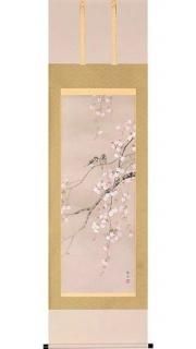 掛け軸-四季(花鳥) - 掛け軸・表装・額縁・似顔絵ギフトの専門 掛け軸-四季(花鳥) - 掛け軸・表装・額縁・似顔絵ギフトの専門