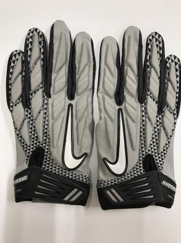 人気のクリスマスアイテムがいっぱい！ PADDED SUPERBAD NIKE Lサイズ FOOTBALL TWO - グレー GLOVES グローブ