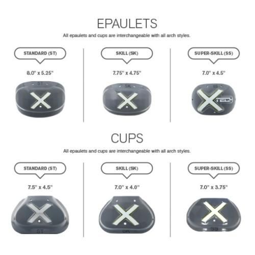 XTECHPADS X2 ショルダーパッド スーパースキルポジション - TWO XTECHPADS X2 ショルダーパッド スーパースキルポジション - TWO