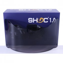 SHOC 1.0 LIGHTNING フットボールバイザー スモーク40%