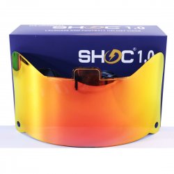 SHOC 1.0 LIGHTNING フットボールバイザー インフェルノ