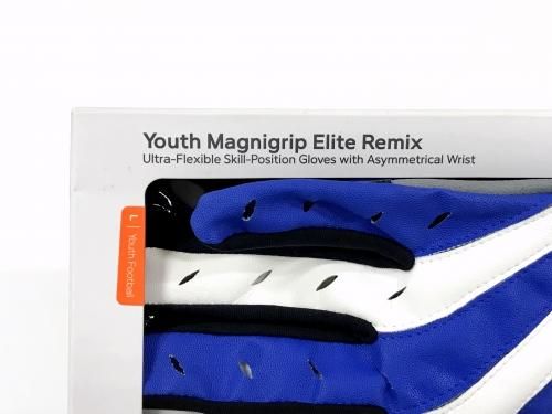 YLサイズ NIKE MAGNIGRIP ELITE REMIX GLOVES ブルー - TWO