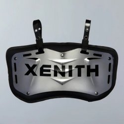 XENITH XFLEXION バックプレート メタリックシルバー