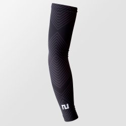 【SALE】TWO MINUTES FOOTBALL ARM SLEEVES シェブロブラック