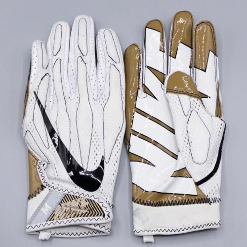 新品未使用⭐︎NIKEアメリカンフットボールグローブ ホワイト/ローズゴールド ナイキ アメフトグローブ｜アメフト用品専門店 QB CLUB