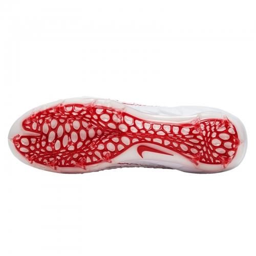 NIKE - NIKE ナイキ Alpha Huarache 7 Elite ラクロススパイク Nike Alpha Huarache 7 Elite White/Red Lacrosse Cleats