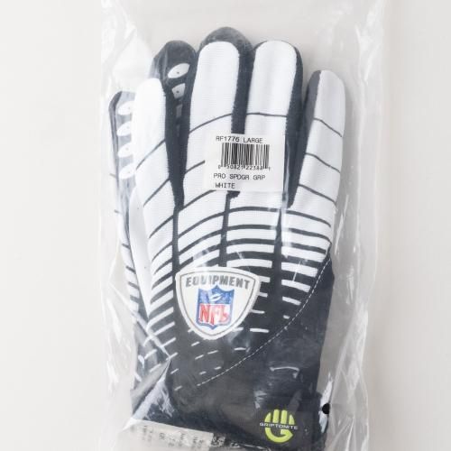 M,Lサイズ Reebok SPEED GRIP NFL OFFICIALグローブ ホワイト