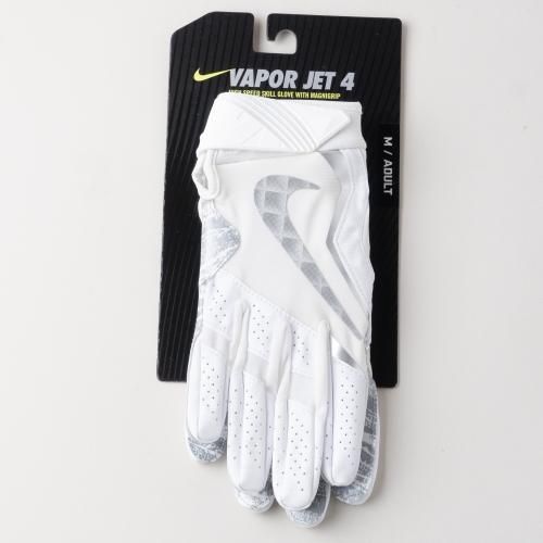 M,Lサイズ NIKE VAPOR JET 4 FOOTBALL GLOVES メタリックシルバー - TWO MINUTES（ツーミニッツ）