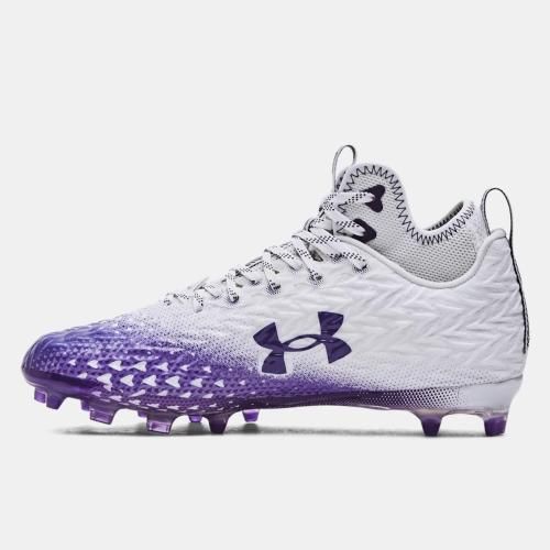 UNDER ARMOUR SPOTLIGHT CLONE 3.0 MC ホワイト・メタリックパープル
