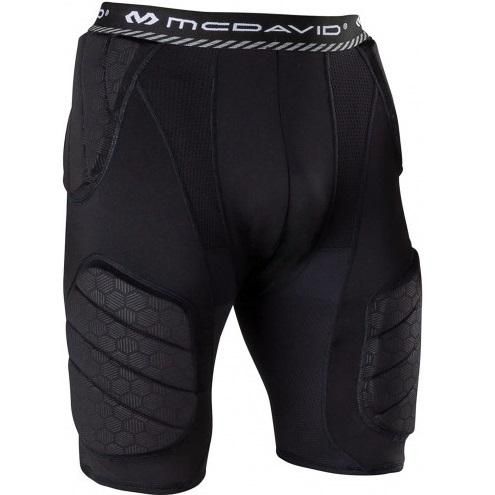 【新品】　McDavid マクダビッド　5パッド付ガードル　Black　L MCDAVID マクダビット RIVAL INTEGRATED 5PAD ショーツ - TWO