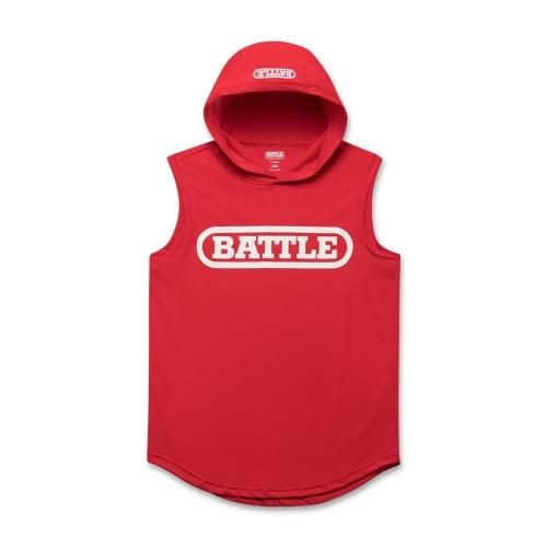 Battle sleeveless light action hoodie sale
