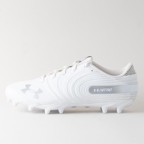 UNDER ARMOUR NITRO LOW MC 26.5　新品未使用 26.5 UNDER ARMOUR NITRO LOW MC ホワイト・メタリックシルバー