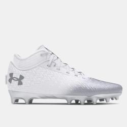 UA“SPOTLIGHT MC 2018“ホワイト/メタリックシルバー 28cm 28.0 UNDER ARMOUR SPOTLIGHT MC 2018 ホワイト・メタリック