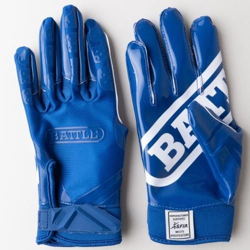 BATTLE アメリカンフットボールグローブ XL （M】BATTLE 旧い