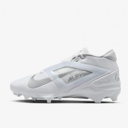 NIKE ALPHA MENACE PRO 4 2025 ホワイト・メタリックシルバー - TWO