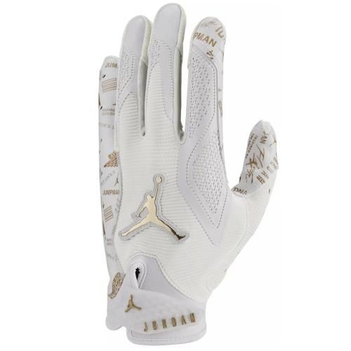 【新品】 アメフト Jordan Knit グローブ　ホワイト　Ｌ M,L,XL】NIKE VAPOR KNIT JORDAN GLOVE 現在カラー アメフト