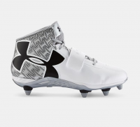 UNDER ARMOUR C1N Mid Football Cleats 交換式クリーツ ホワイト