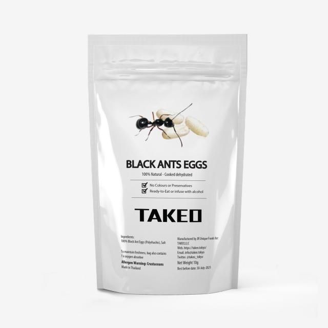 アリの卵 5g 昆虫食のtakeo 通販 実店舗 製造 養殖 研究