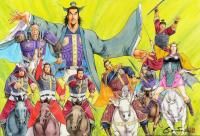 王欣太　『達人伝 単行本29巻表紙』　(原画)