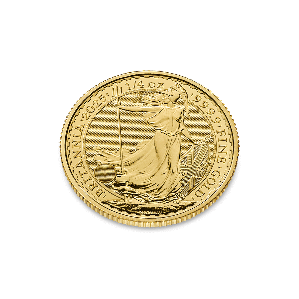 ブリタニア金貨 1/4オンス【ブリスターパック付き限定仕様