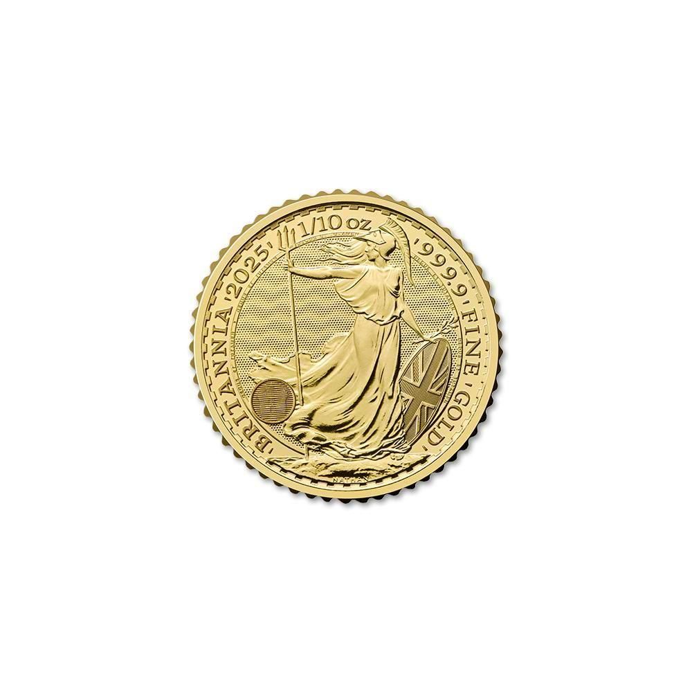 ブリタニア金貨 1/10オンス【ブリスターパック付き限定仕様 ブリタニア金貨 1/10オンス【ブリスターパック付き限定仕様