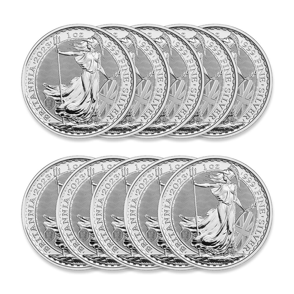 ブリタニア銀貨 1オンス×10枚セット - 日本マテリアル｜公式オンライン 