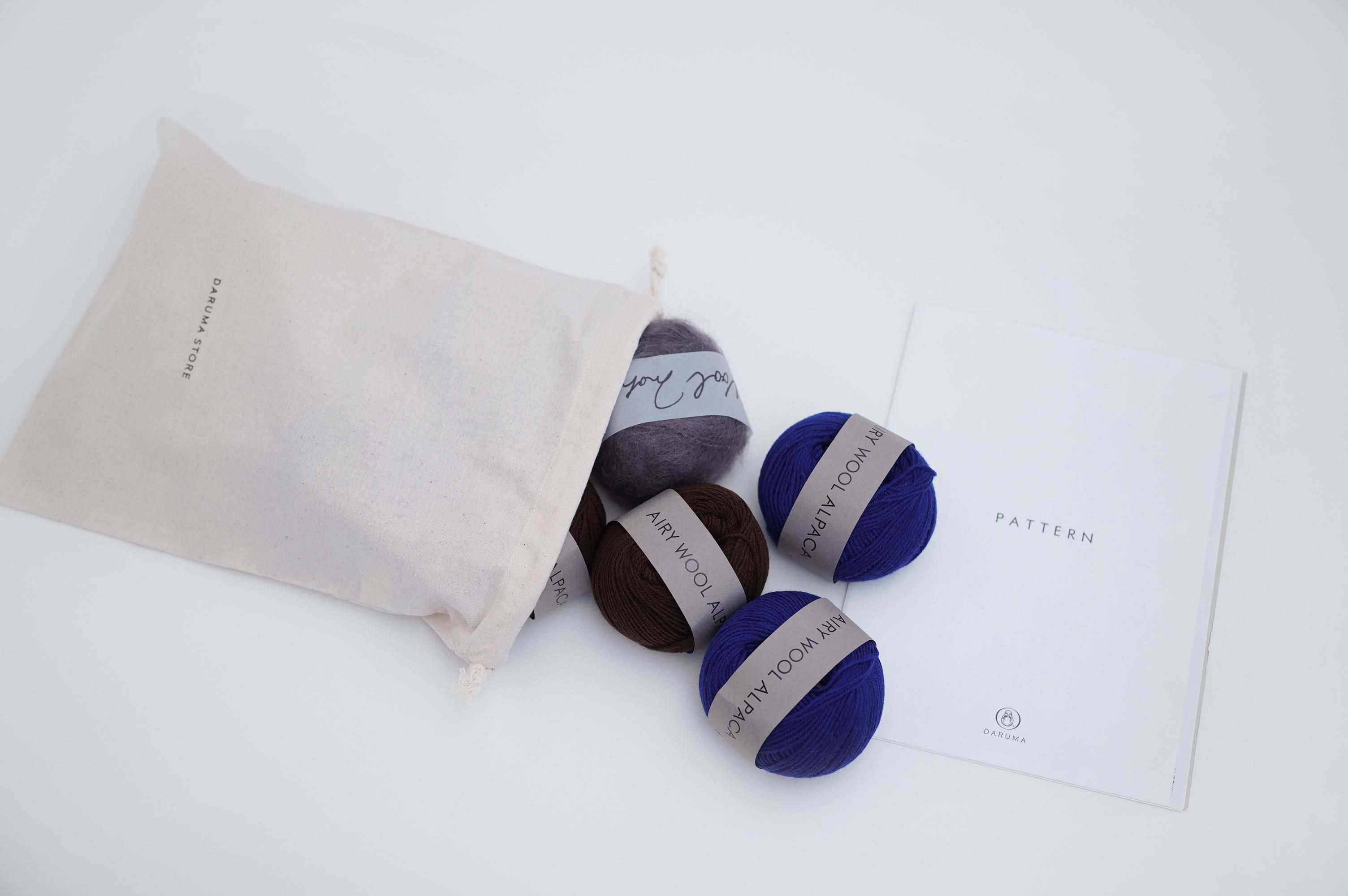 3ストランドクロップドベスト キット - DARUMA STORE 3ストランドクロップドベスト キット - DARUMA STORE