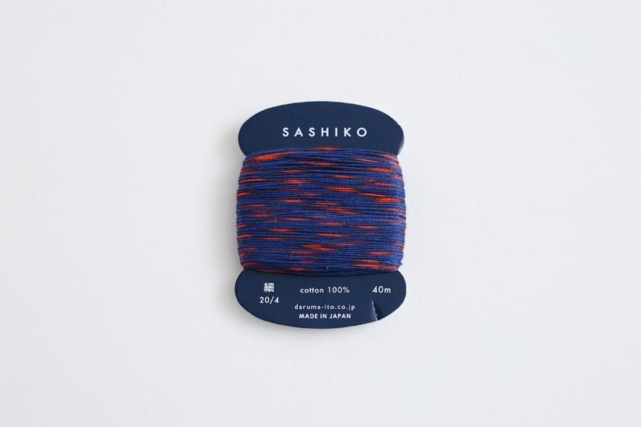 刺し子糸〈細〉 2色カスリ - DARUMA STORE 刺し子糸〈細〉 2色カスリ - DARUMA STORE
