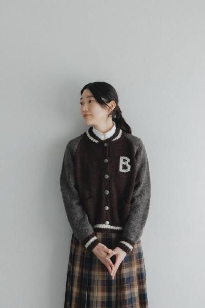 チェビオットのスタジアムカーディガン キット - DARUMA STORE