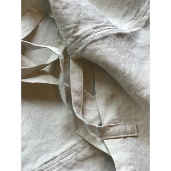 antiquelinen tote bag - tsukuroite