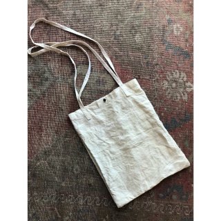 antiquelinen tote bag