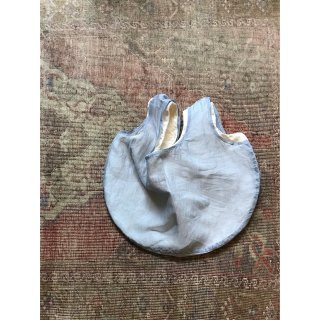 cotton organdy semicircle tote