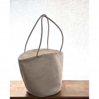 antique cottonlinen hanging bag (L)